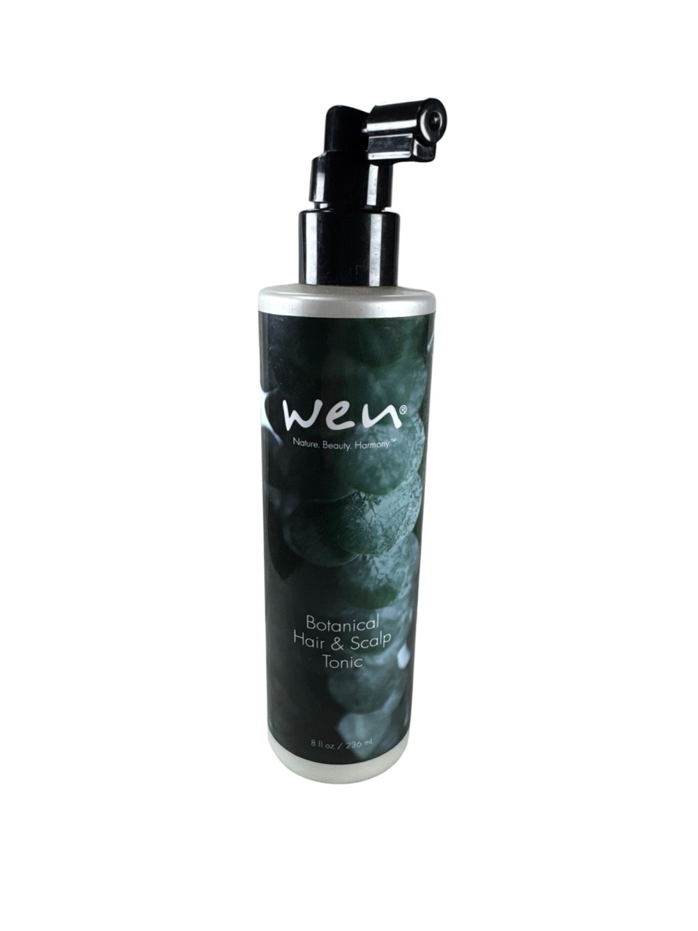 WEN Botanical Hair & Scalp Tonic - Dark Green and Black